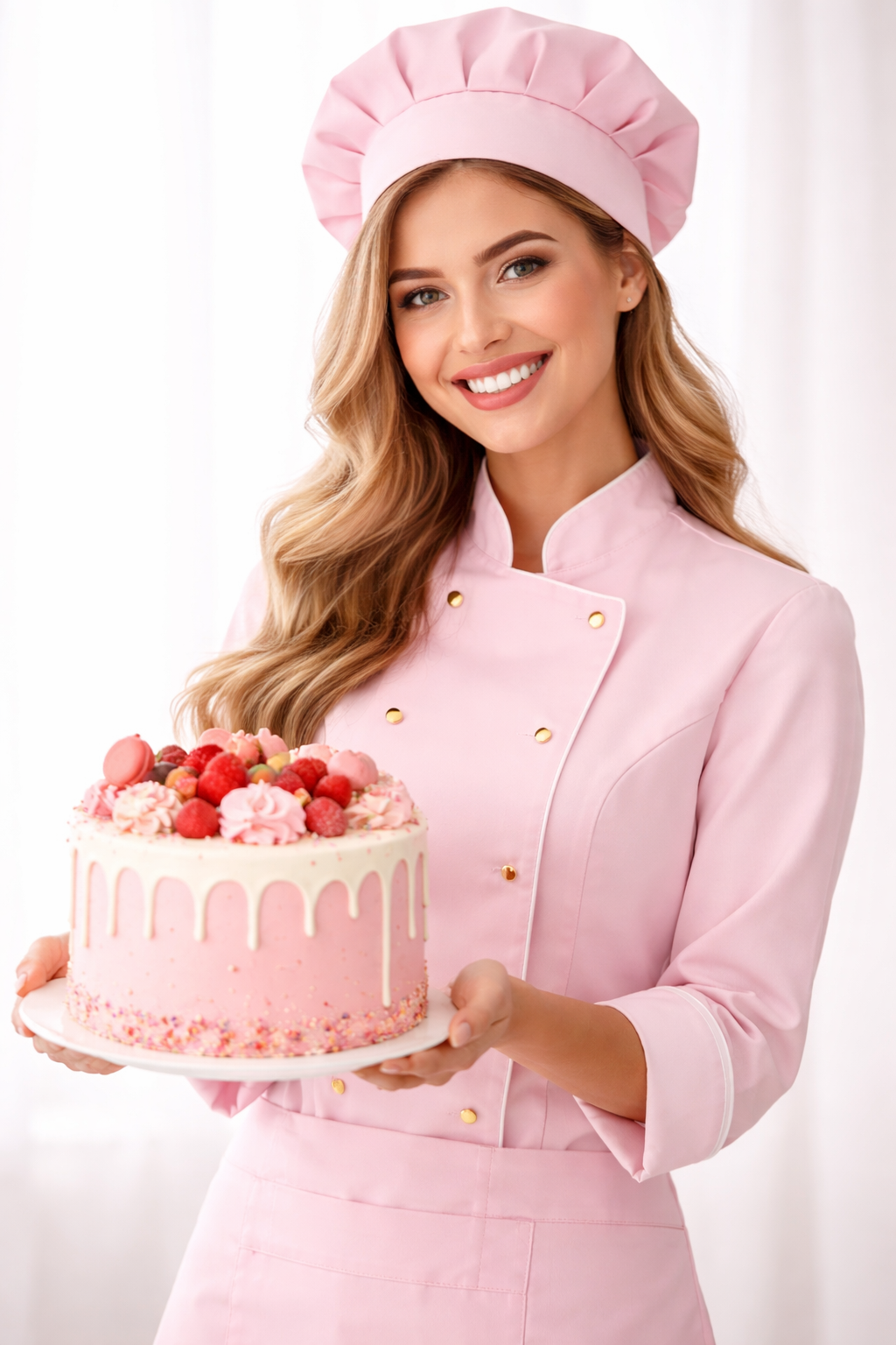 Equipo de profesionales de repostería